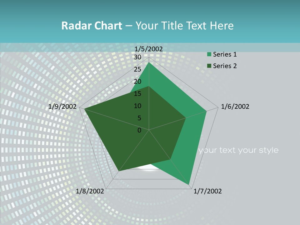 Grid Space Background PowerPoint Template