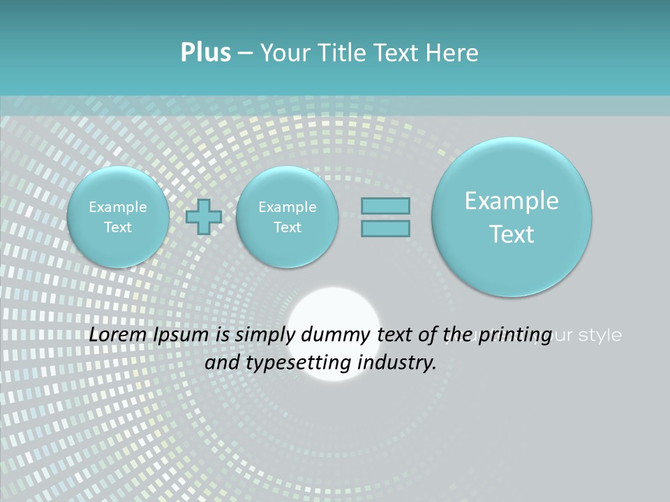 Grid Space Background PowerPoint Template