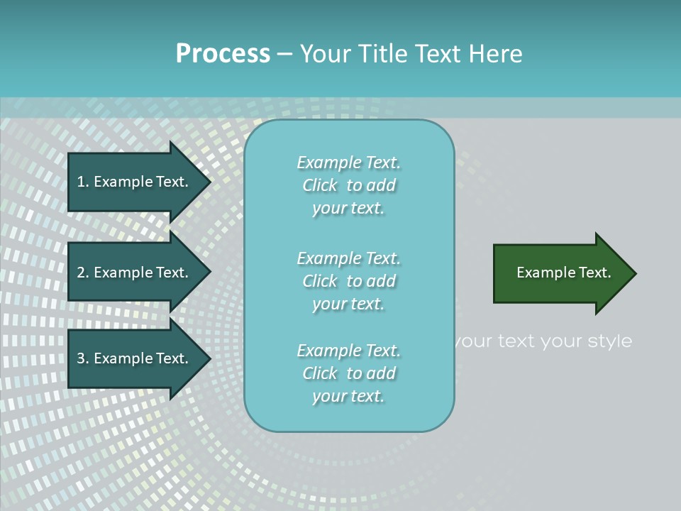 Grid Space Background PowerPoint Template
