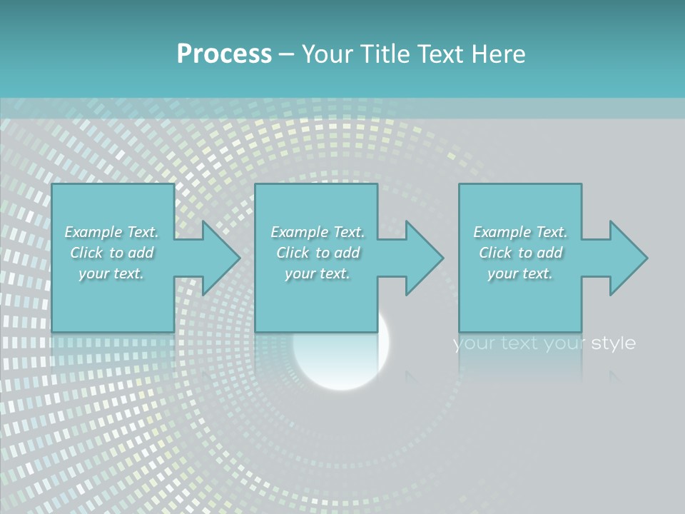 Grid Space Background PowerPoint Template