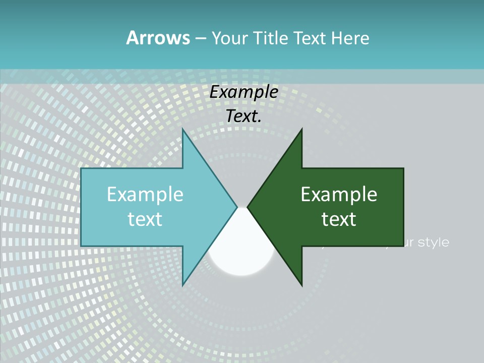Grid Space Background PowerPoint Template