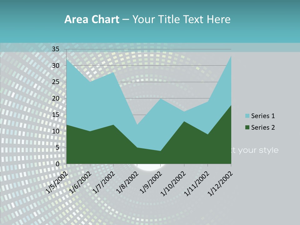 Grid Space Background PowerPoint Template