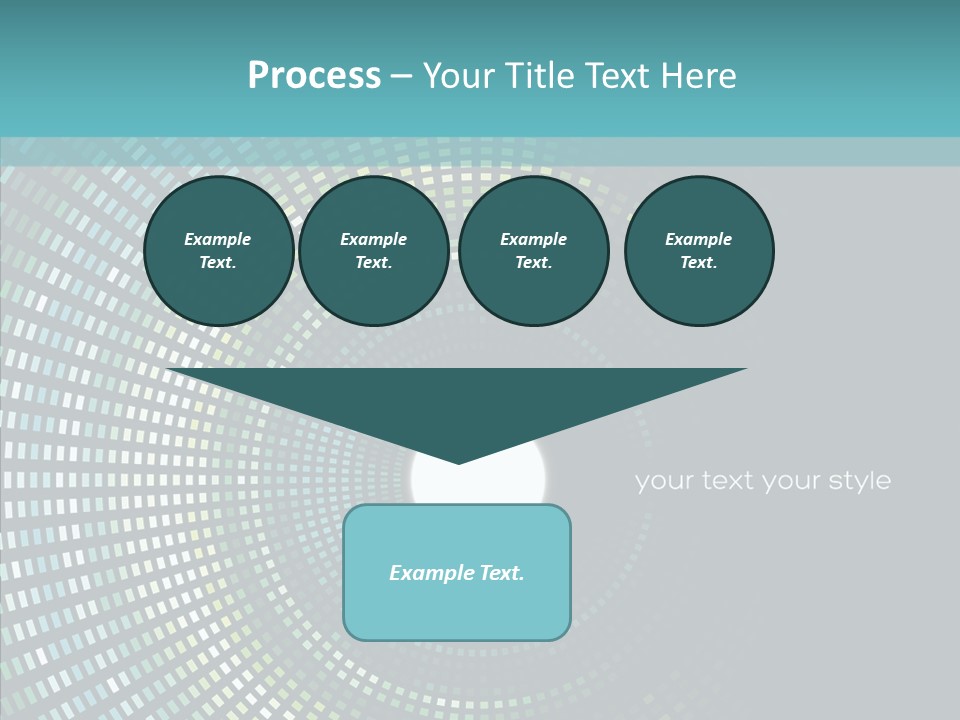 Grid Space Background PowerPoint Template