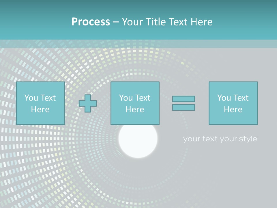 Grid Space Background PowerPoint Template