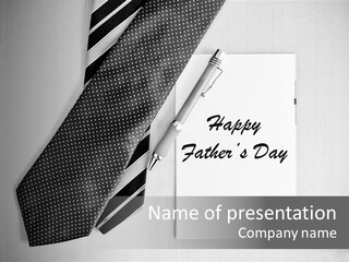 Fathers Spouse Gift PowerPoint Template