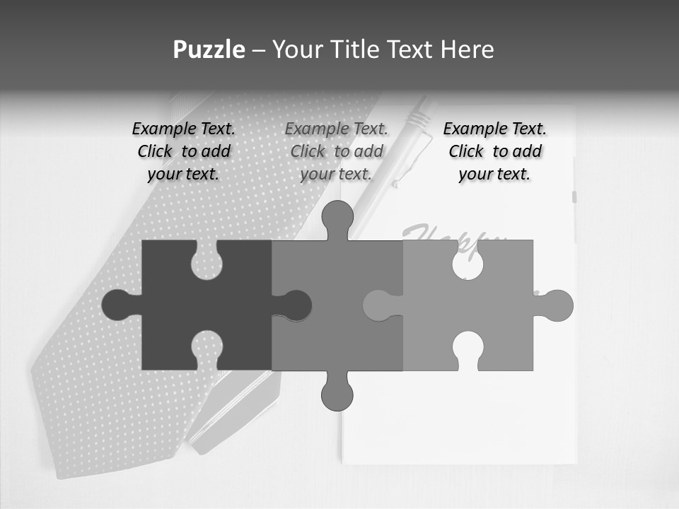 Fathers Spouse Gift PowerPoint Template