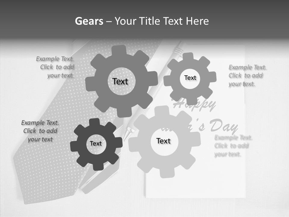 Fathers Spouse Gift PowerPoint Template