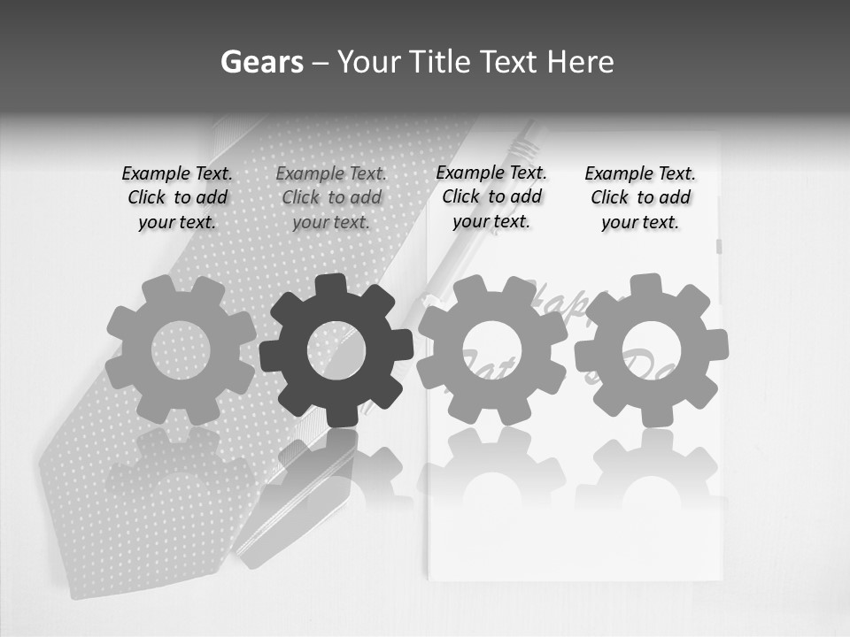 Fathers Spouse Gift PowerPoint Template