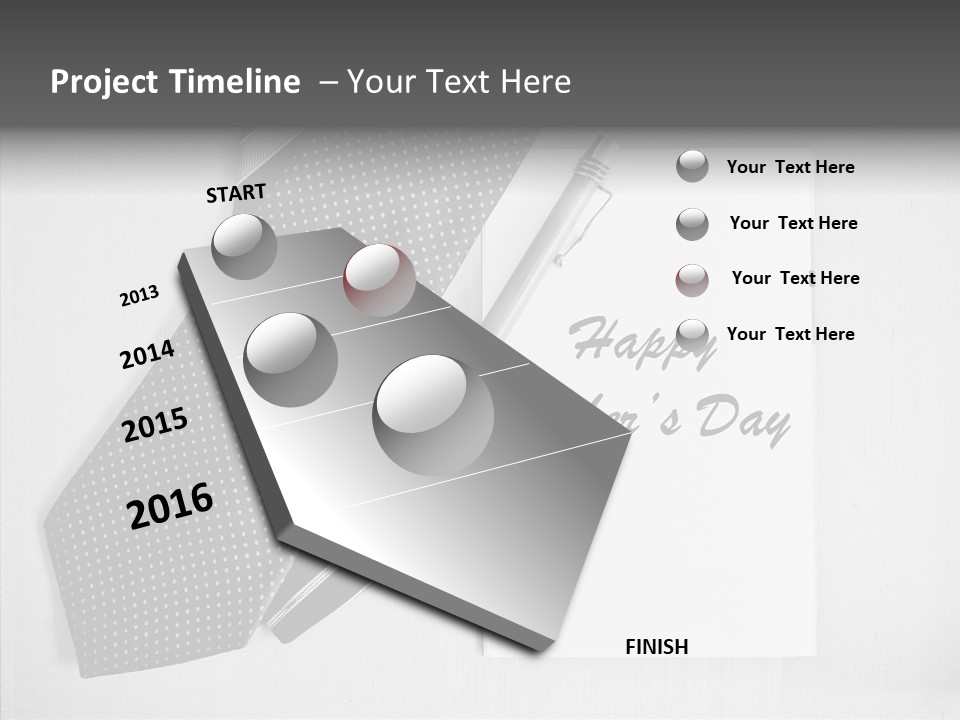 Fathers Spouse Gift PowerPoint Template