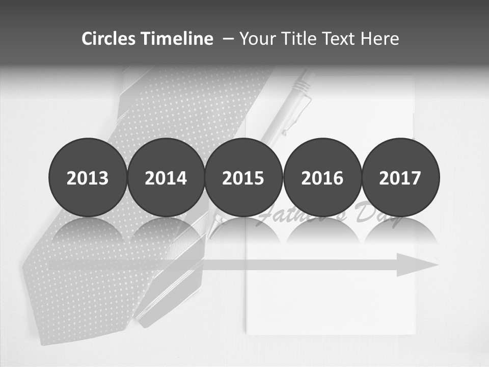 Fathers Spouse Gift PowerPoint Template