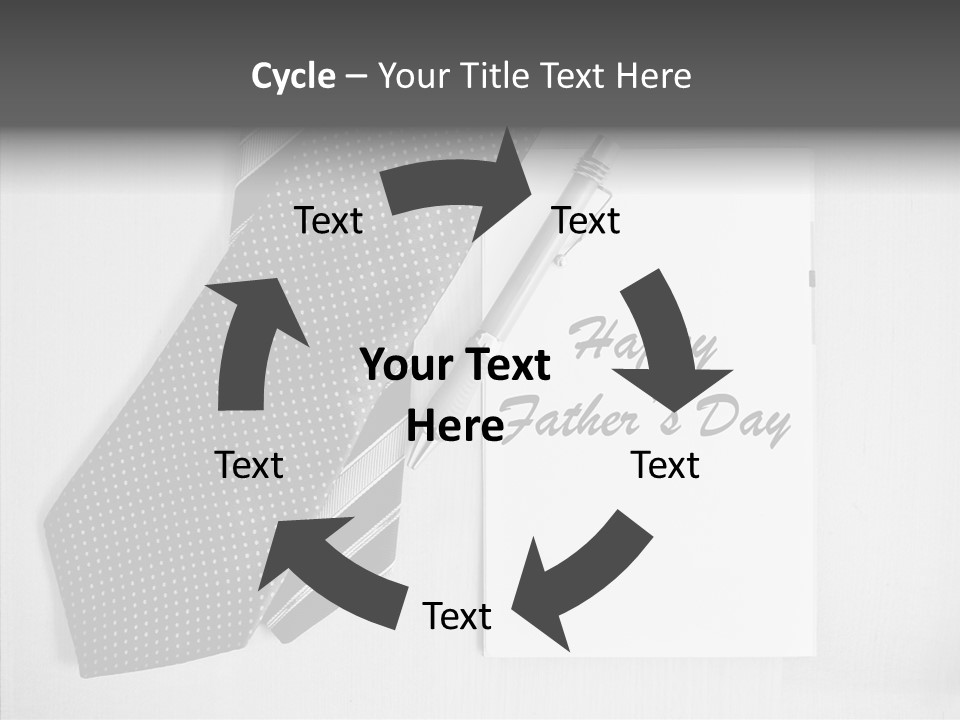 Fathers Spouse Gift PowerPoint Template