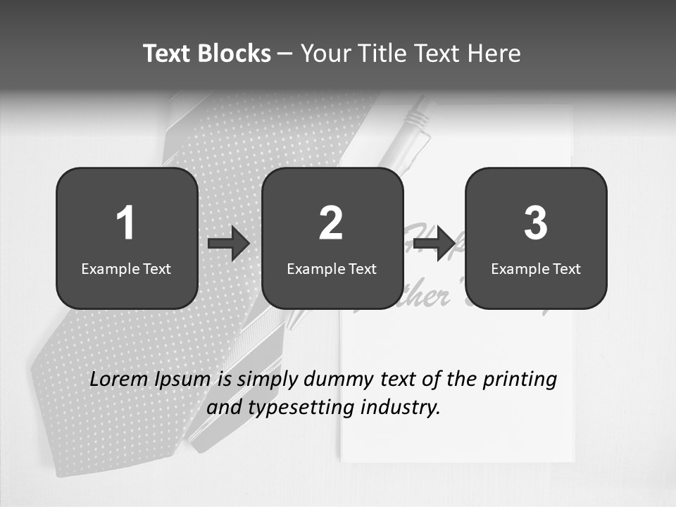Fathers Spouse Gift PowerPoint Template