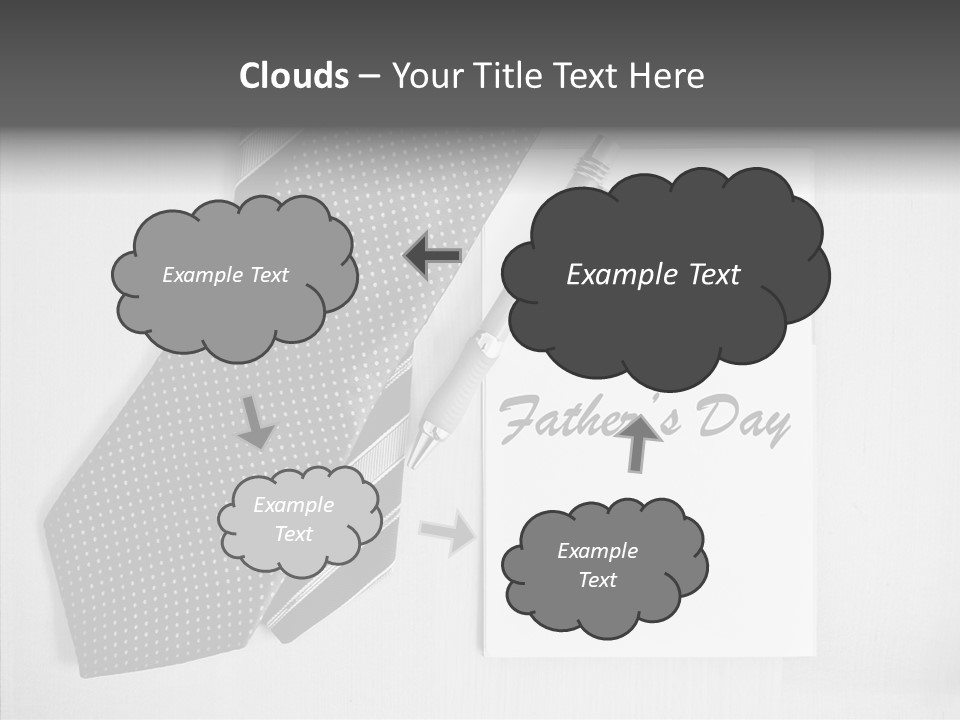 Fathers Spouse Gift PowerPoint Template