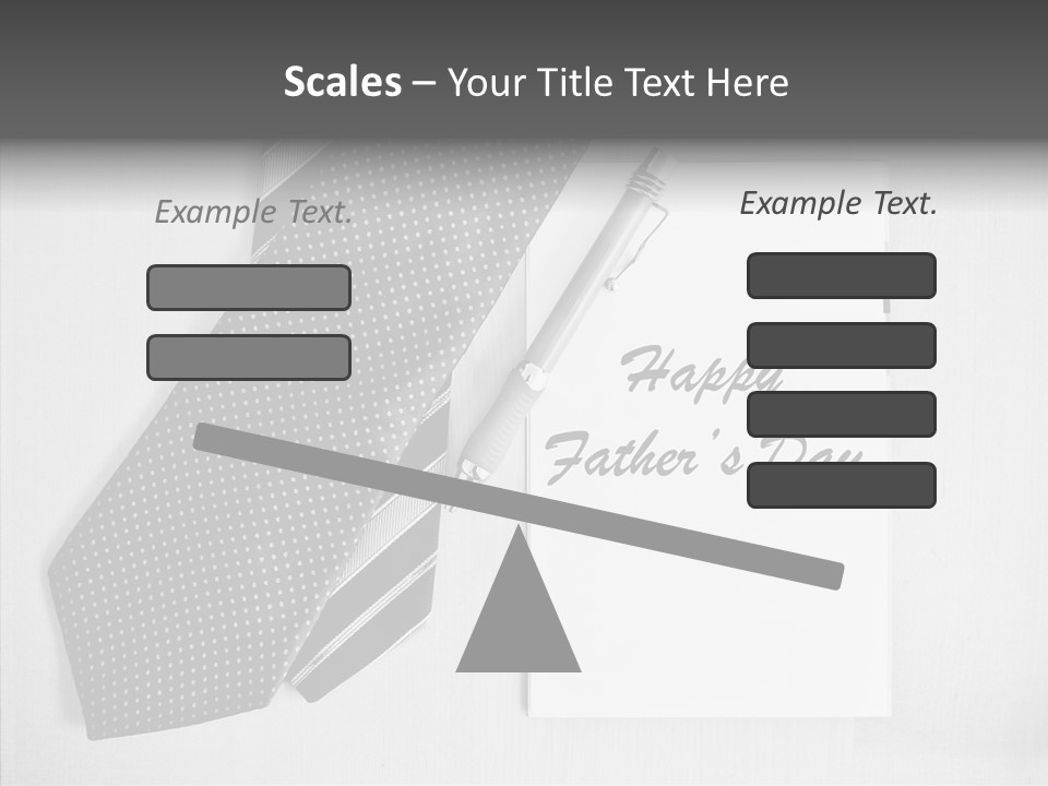 Fathers Spouse Gift PowerPoint Template