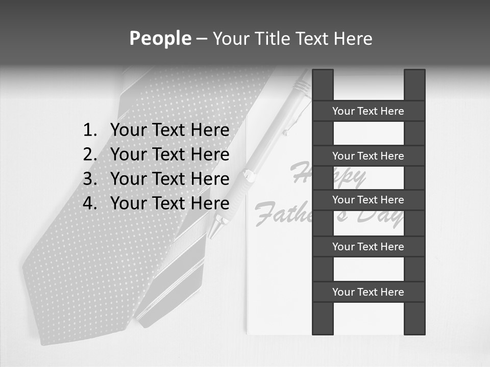 Fathers Spouse Gift PowerPoint Template