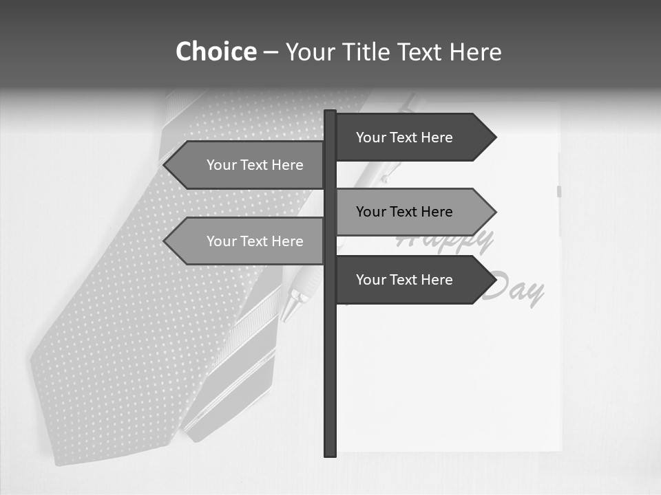 Fathers Spouse Gift PowerPoint Template