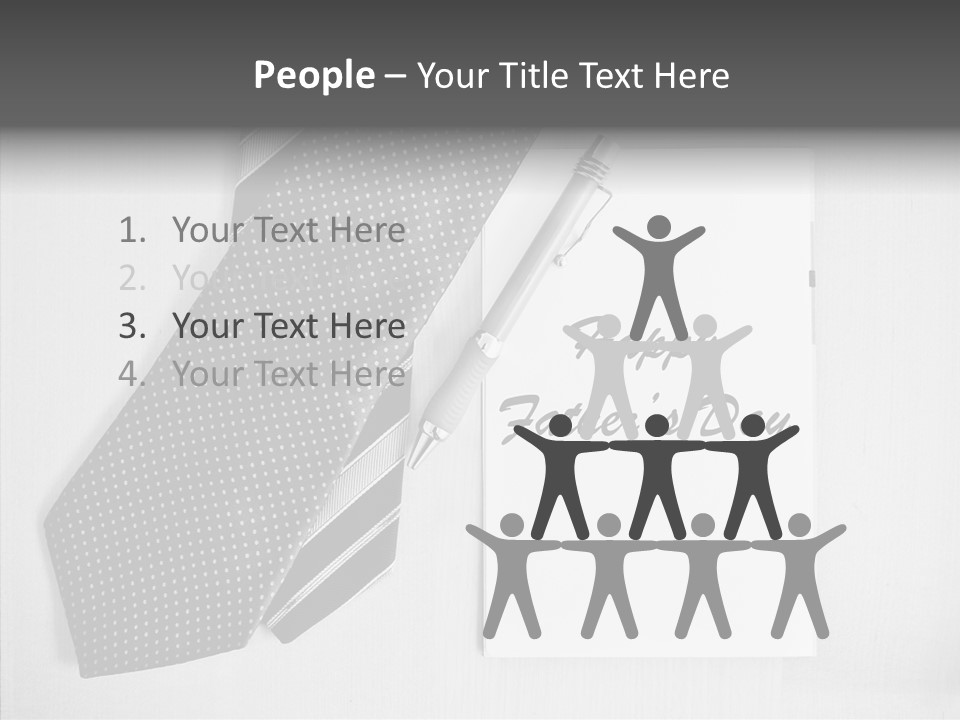 Fathers Spouse Gift PowerPoint Template