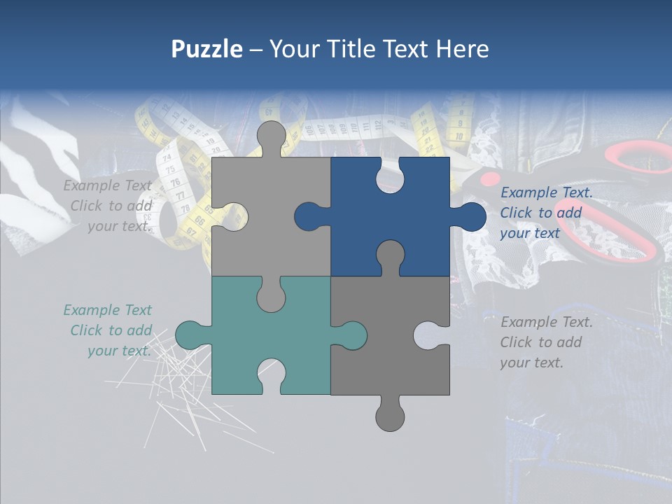 Fashion White Texture PowerPoint Template