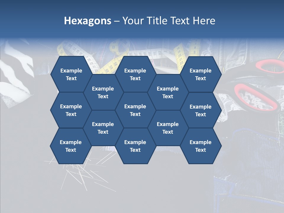 Fashion White Texture PowerPoint Template