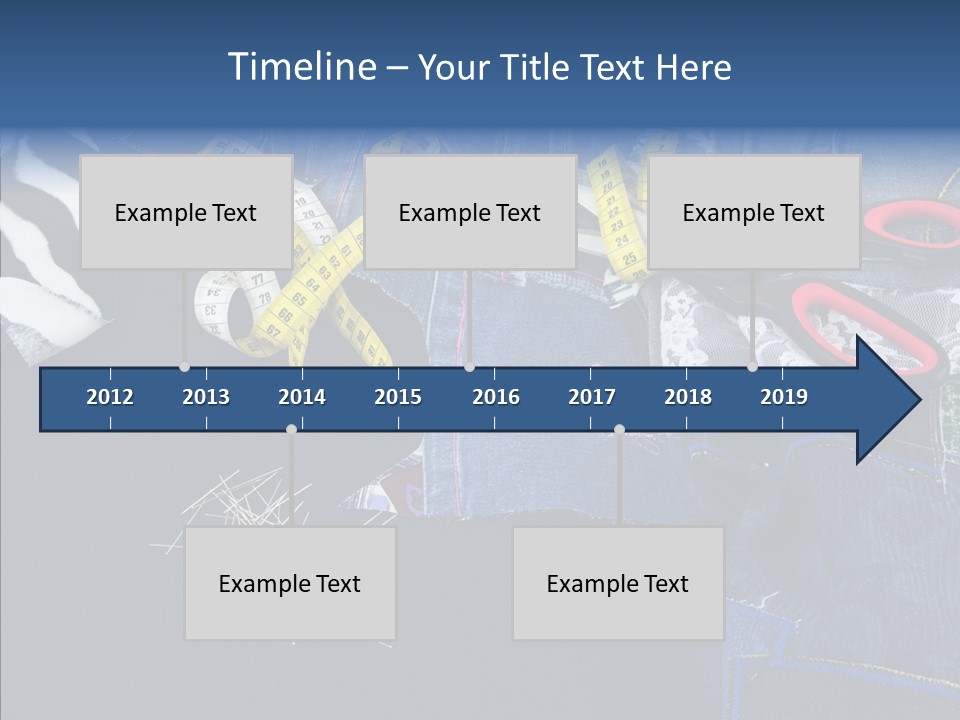 Fashion White Texture PowerPoint Template