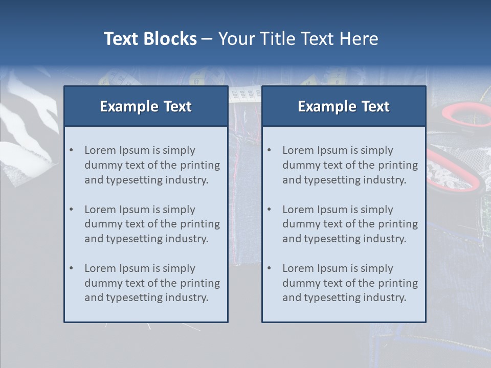 Fashion White Texture PowerPoint Template