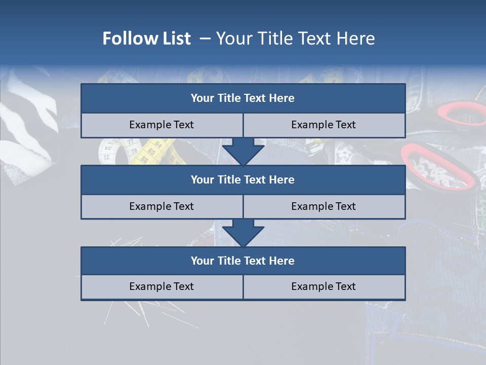 Fashion White Texture PowerPoint Template