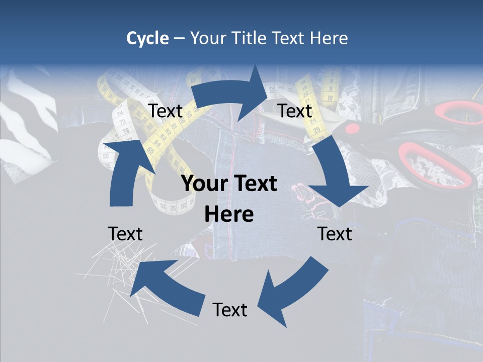 Fashion White Texture PowerPoint Template