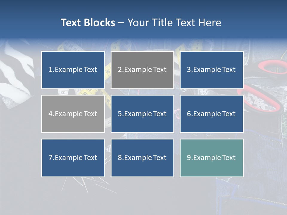 Fashion White Texture PowerPoint Template