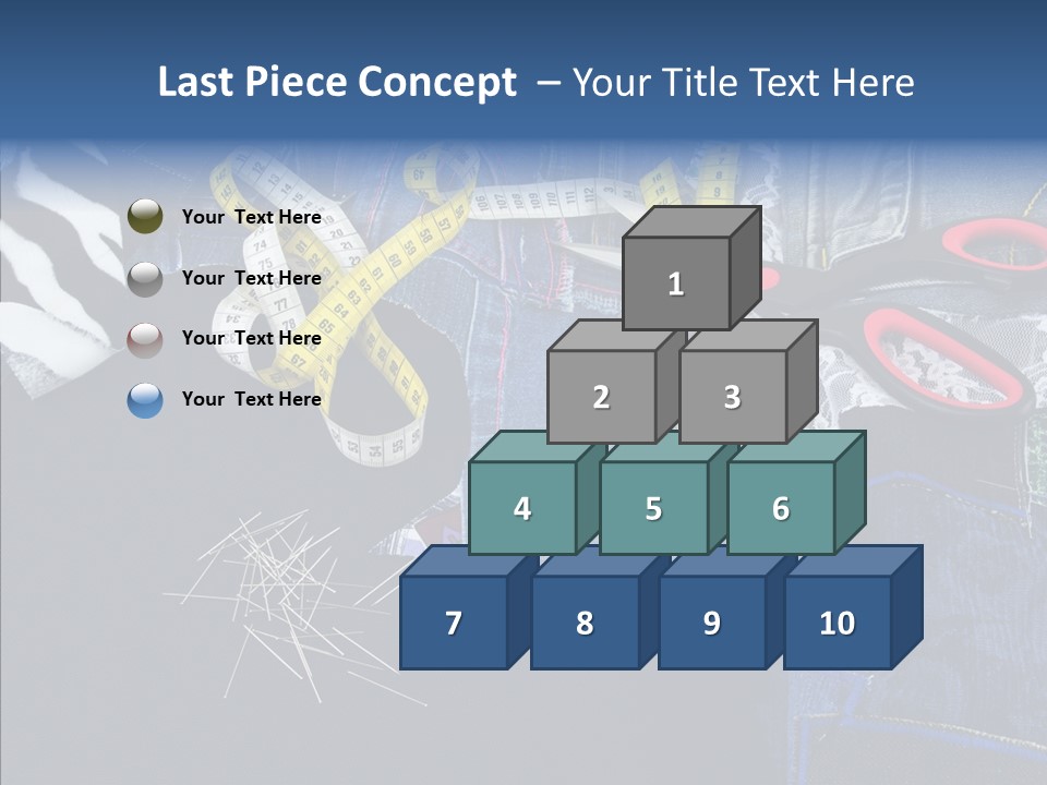 Fashion White Texture PowerPoint Template