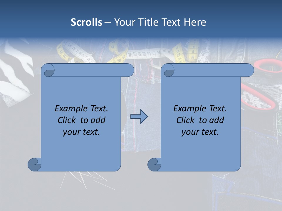 Fashion White Texture PowerPoint Template