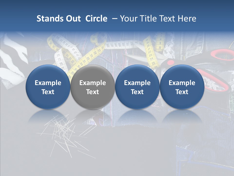 Fashion White Texture PowerPoint Template