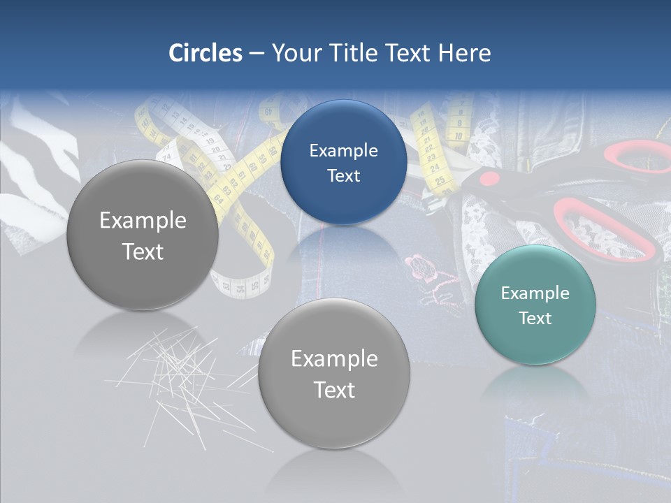 Fashion White Texture PowerPoint Template