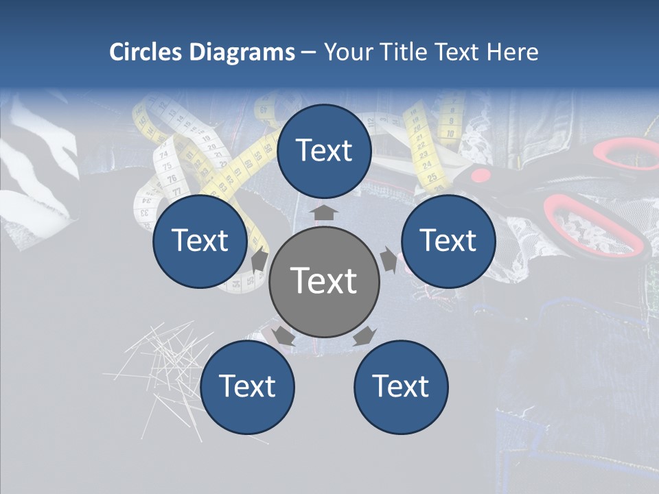 Fashion White Texture PowerPoint Template