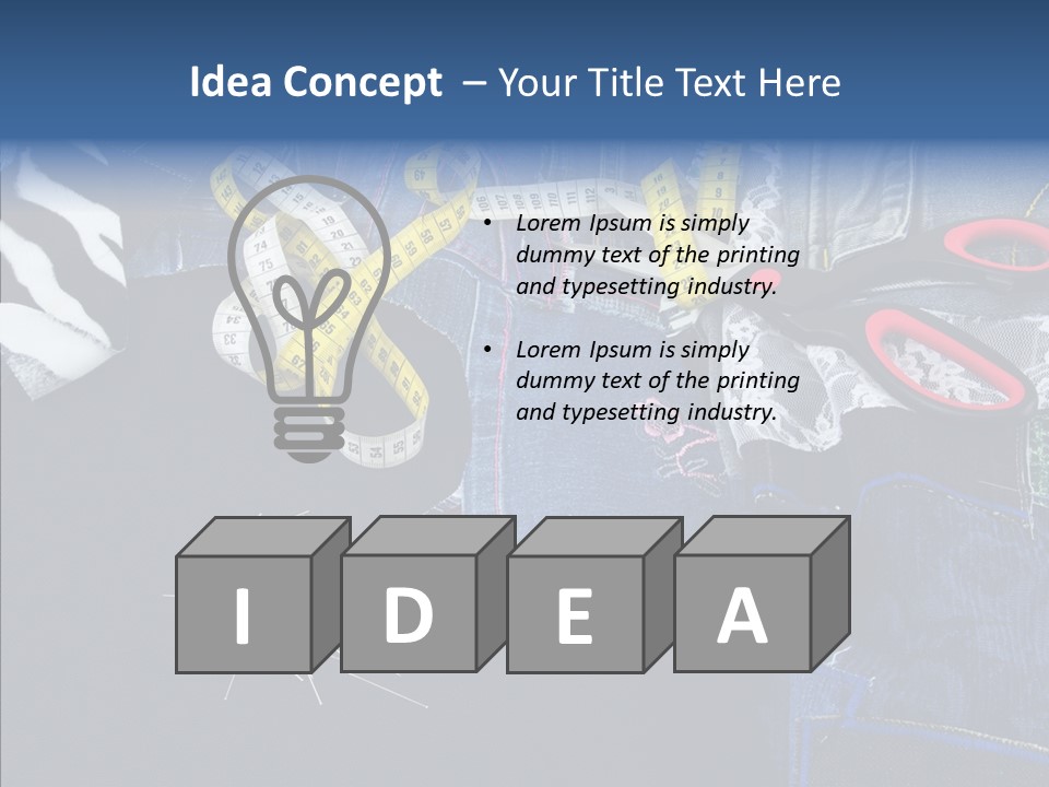 Fashion White Texture PowerPoint Template