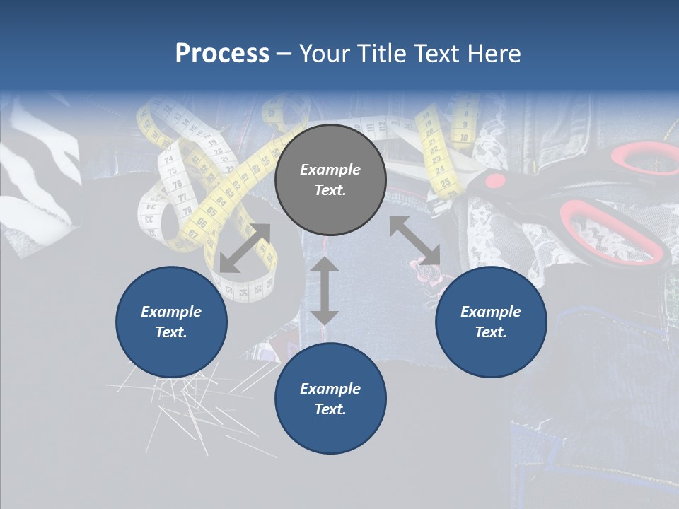 Fashion White Texture PowerPoint Template