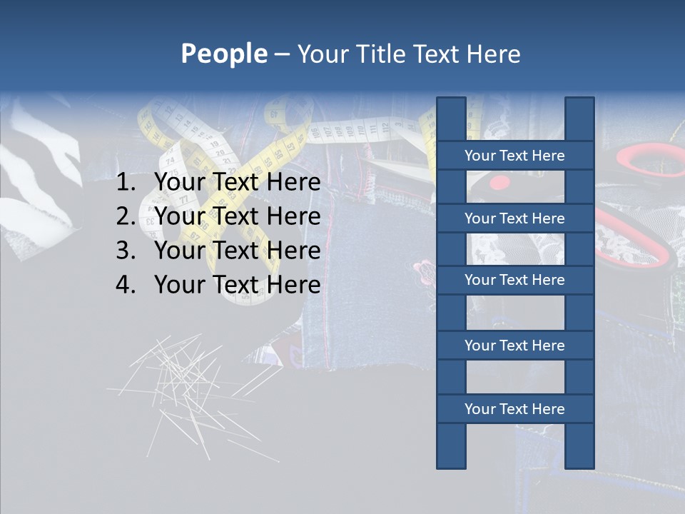 Fashion White Texture PowerPoint Template