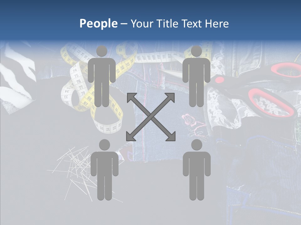 Fashion White Texture PowerPoint Template