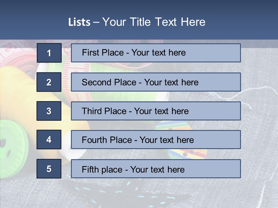 Heart Cloth Black PowerPoint Template