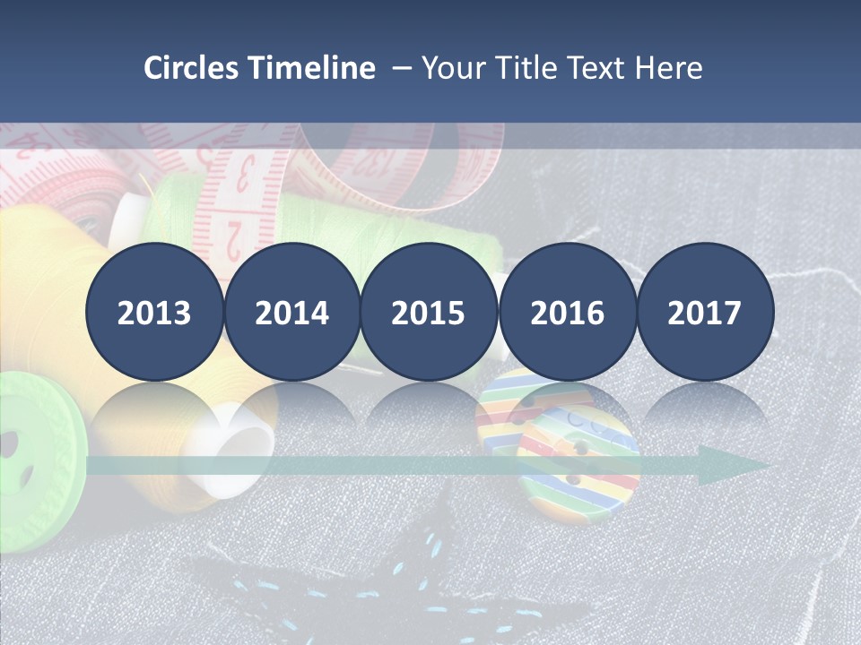 Heart Cloth Black PowerPoint Template