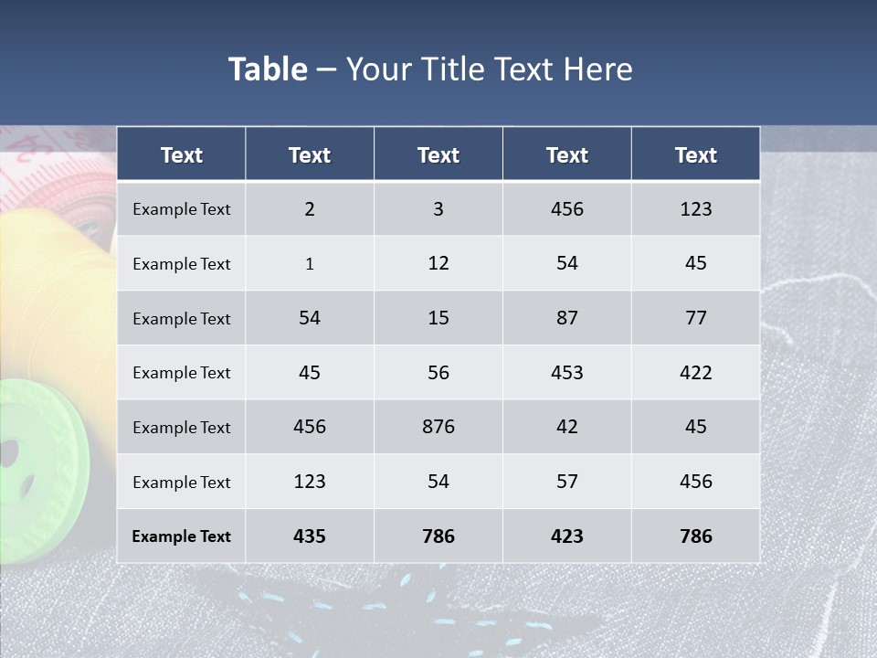 Heart Cloth Black PowerPoint Template