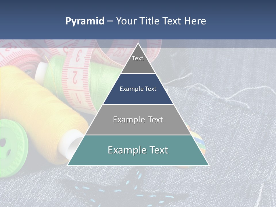 Heart Cloth Black PowerPoint Template