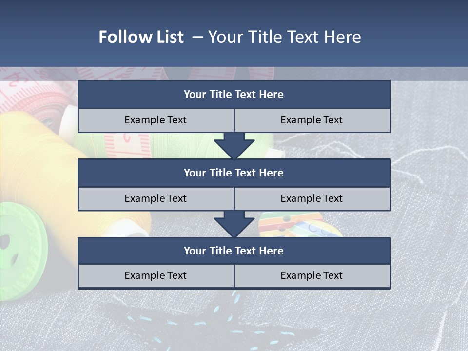 Heart Cloth Black PowerPoint Template