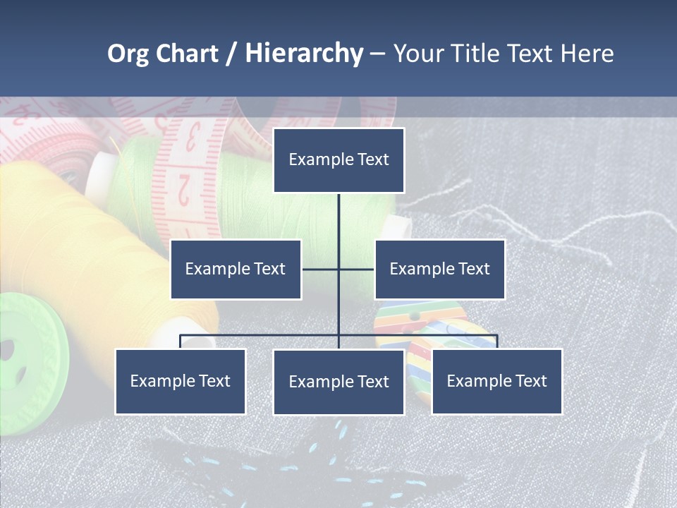 Heart Cloth Black PowerPoint Template