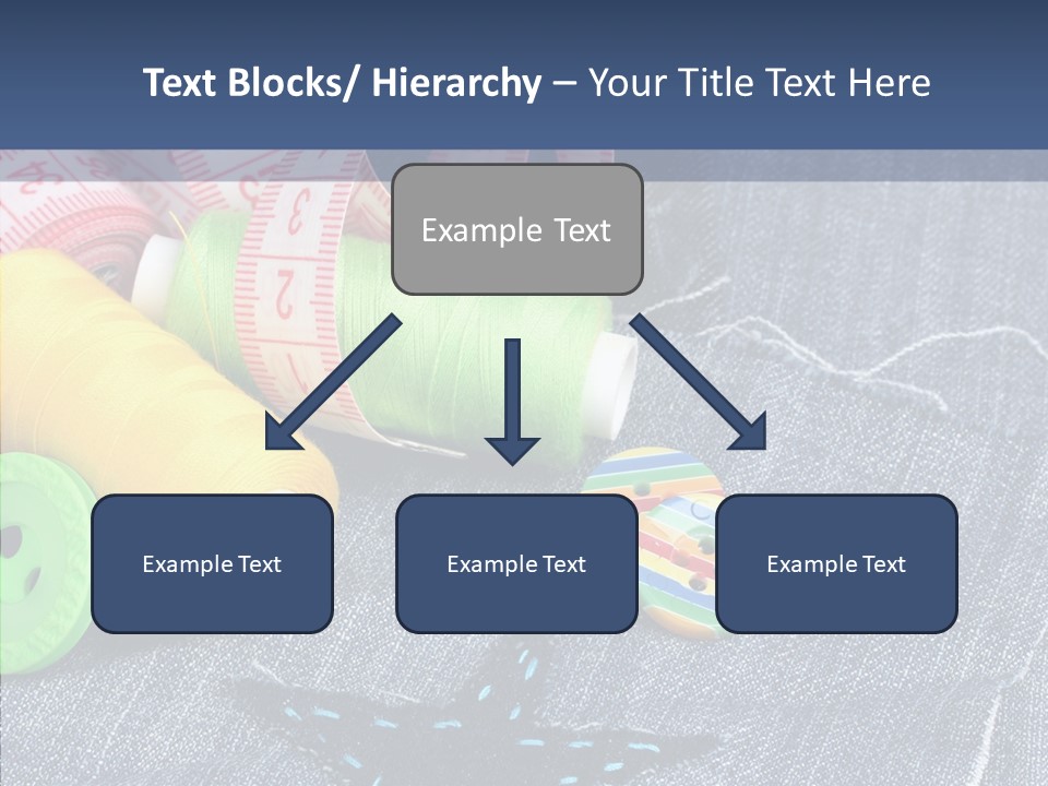 Heart Cloth Black PowerPoint Template