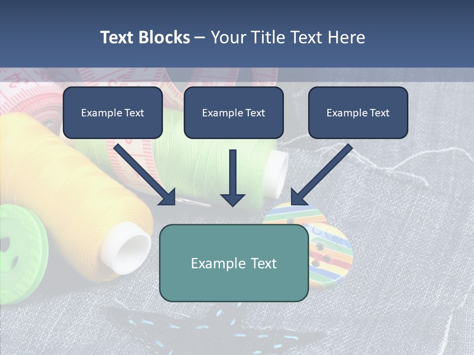 Heart Cloth Black PowerPoint Template