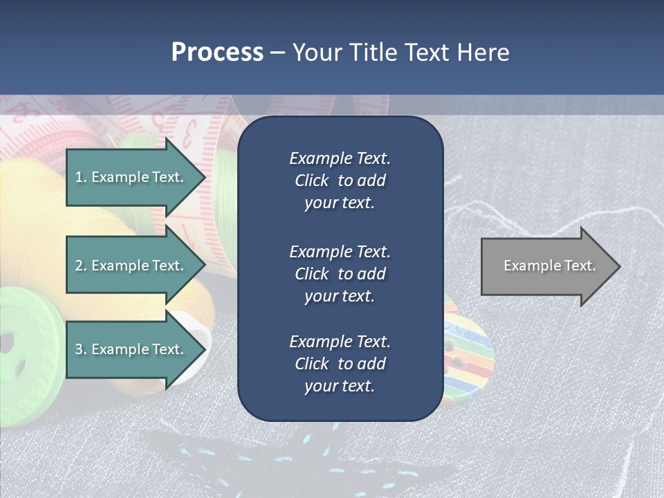 Heart Cloth Black PowerPoint Template