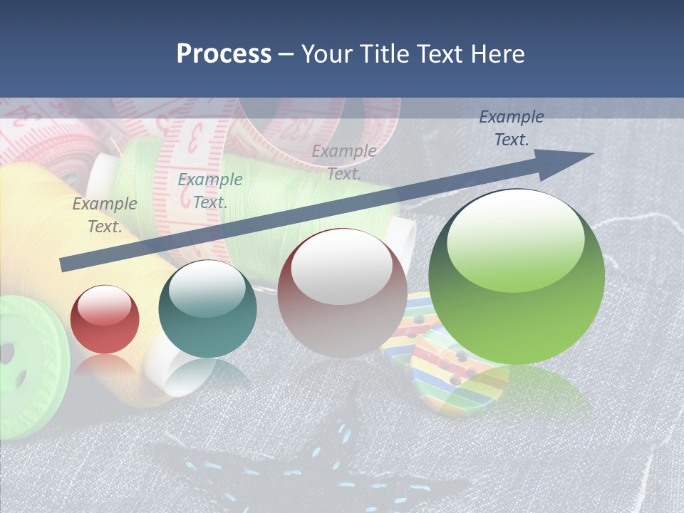 Heart Cloth Black PowerPoint Template