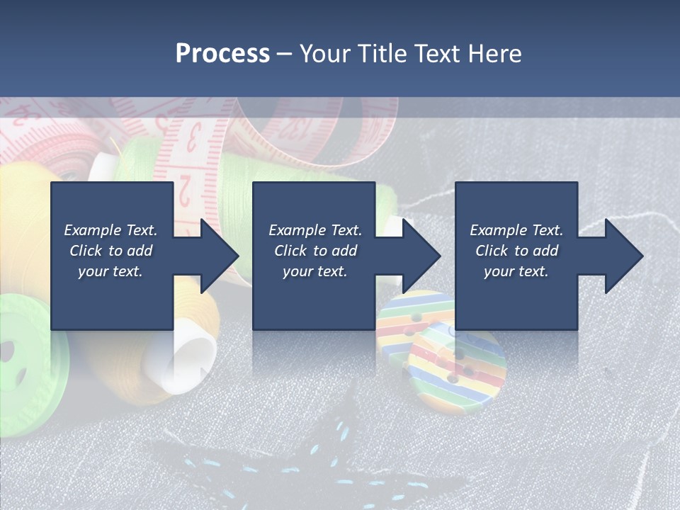 Heart Cloth Black PowerPoint Template