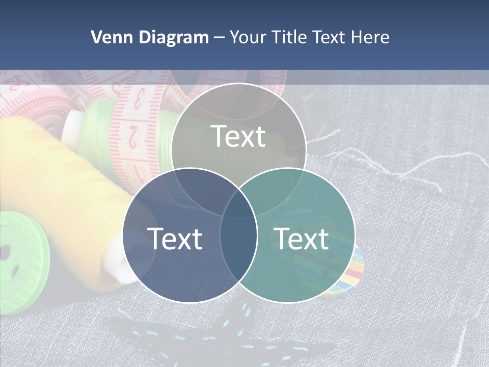 Heart Cloth Black PowerPoint Template