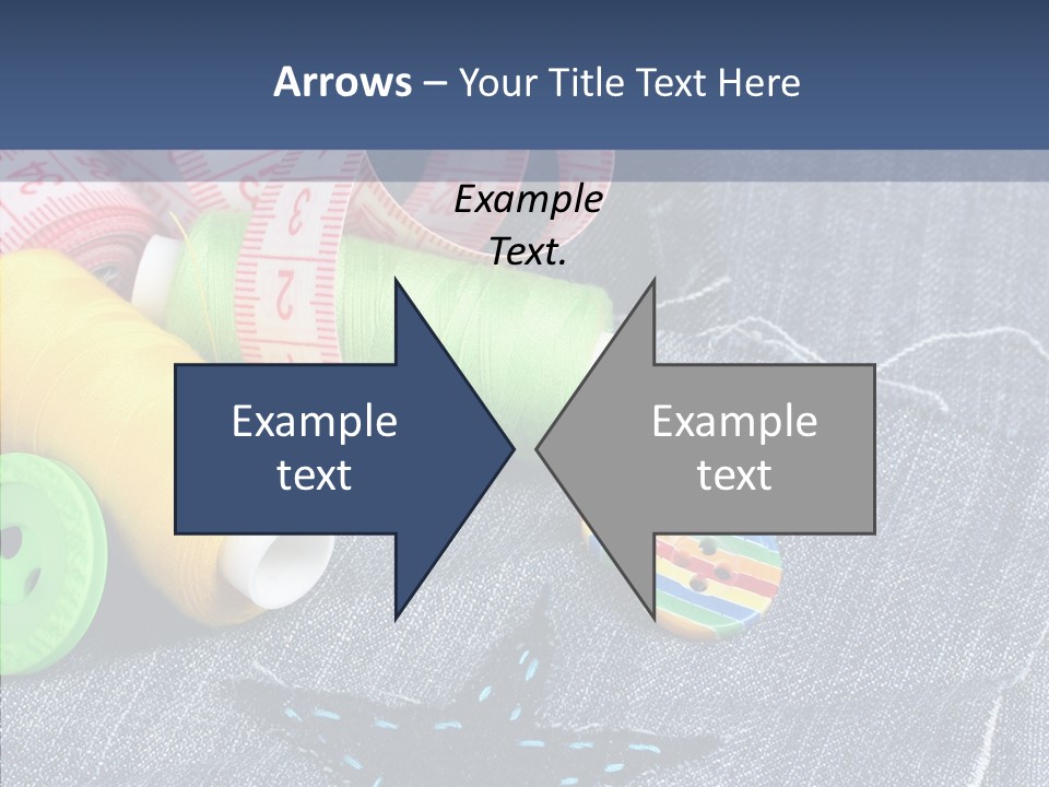 Heart Cloth Black PowerPoint Template